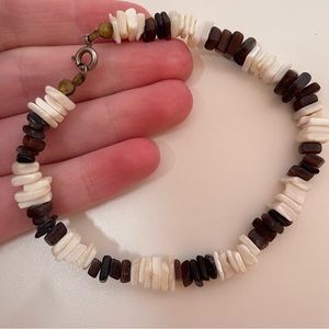 Vintage Real Stone Tropical Summer Beach Boho Hawaiian Surfer Vacation Bracelet